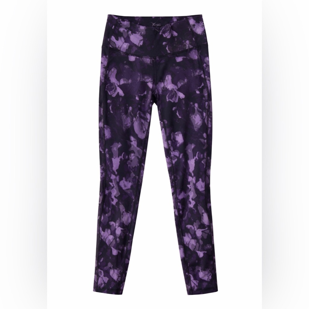Old Navy Women’s Workout Leggings in Purple Floral